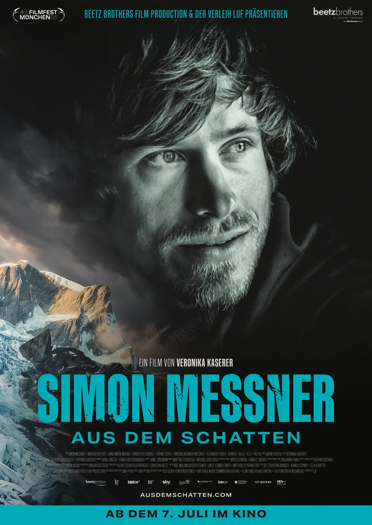 Filmplakat Simon Messner, Aus dem Schatten